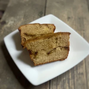Apple cinnamon loaf sweet slice from west coast fresh food