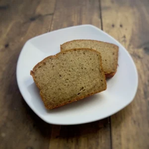 banana bread sweet slice
