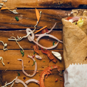 buffalo chicken wrap from west coast fresh food